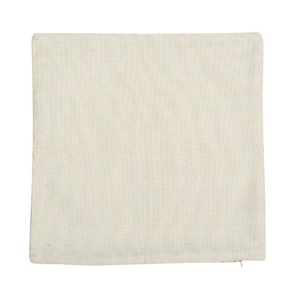 Set of 4 Red and White Christmas Theme Pattern Polyester Cushion Cover Red - Picture 4 of 5